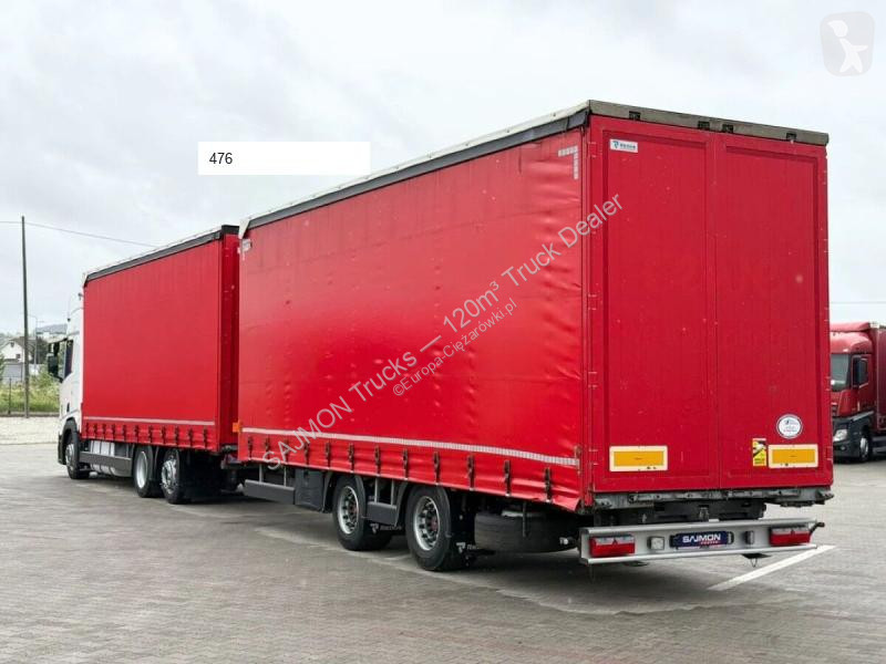 Хенгер Scania R450 / ZESTAW TANDEM 120 M3 /...