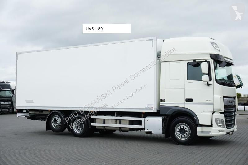 شاحنة DAF XF 480 / E 6 / ACC / CHŁODNIA + WINDA...