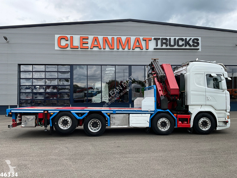 شاحنة Scania 580 8x2 V8 etarder Euro 6 HMF 50...