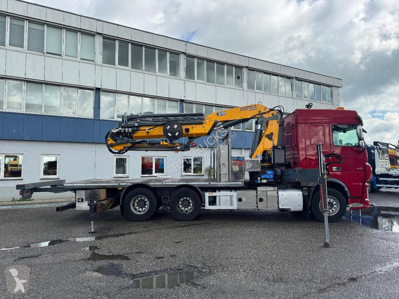 شاحنة DAF 530 COPMA 510.7 + FLYJIB + REMOTE +...