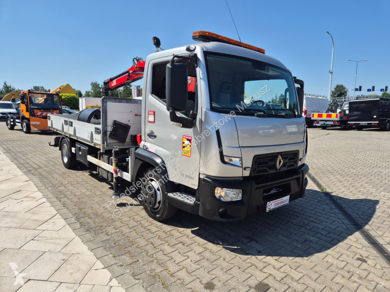 شاحنة Renault D 7.5 180 / AUTOMAT / FASSI F32 /...