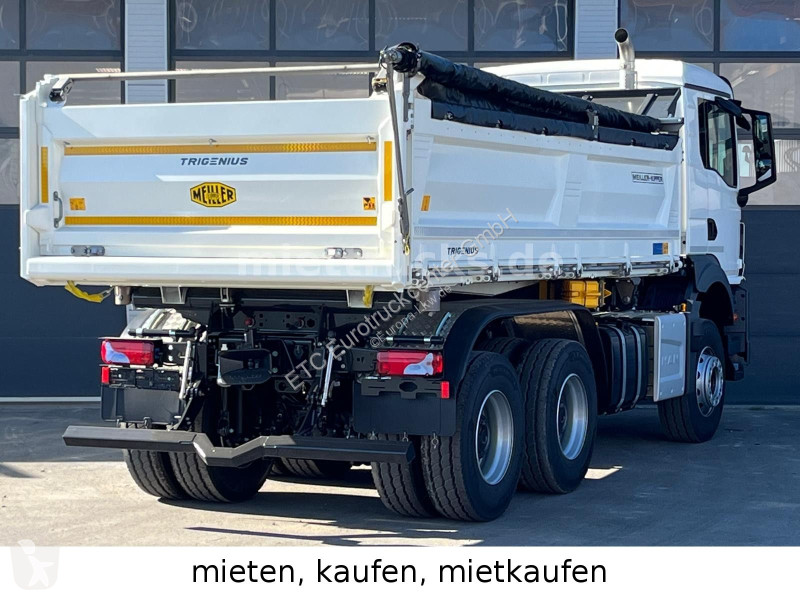 شاحنة MAN 33.480 6x4 Meiller Bordmatik/ mieten,...