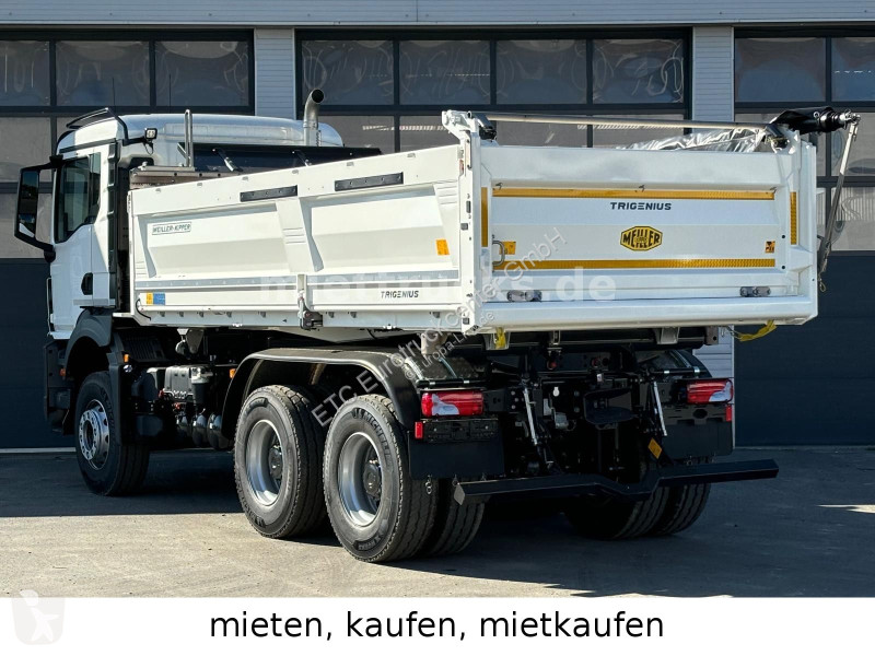 شاحنة MAN 33.480 6x4 Meiller Bordmatik/ mieten,...