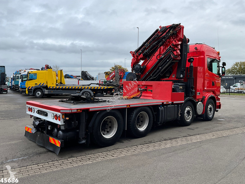 شاحنة Scania 620 V8 8x4 Hiab 105 Ton/meter...