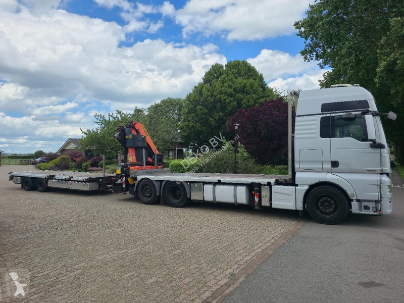 شاحنة MAN TGX 26400 CRANE TRUCK 34002 34tm...
