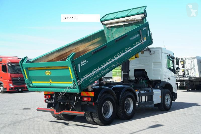 شاحنة Volvo FMX 420 / 6X4 / WYWROTKA 3 STRONNA...