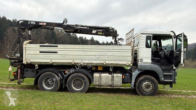 شاحنة MAN TGS 6X4 Blatt Blatt Hiab 144 Hochschtand
