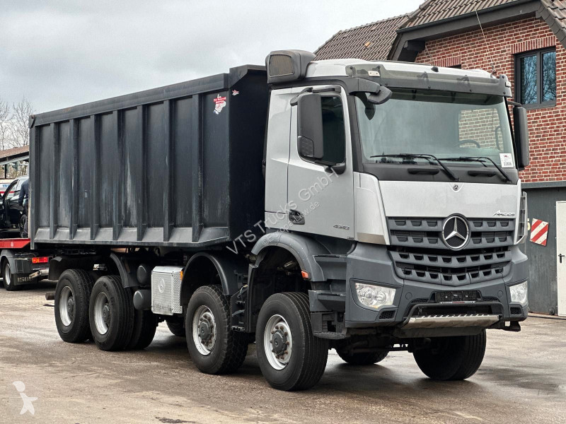 شاحنة Mercedes 4148AK BB 8x8 Kipper 33m³ 3x...