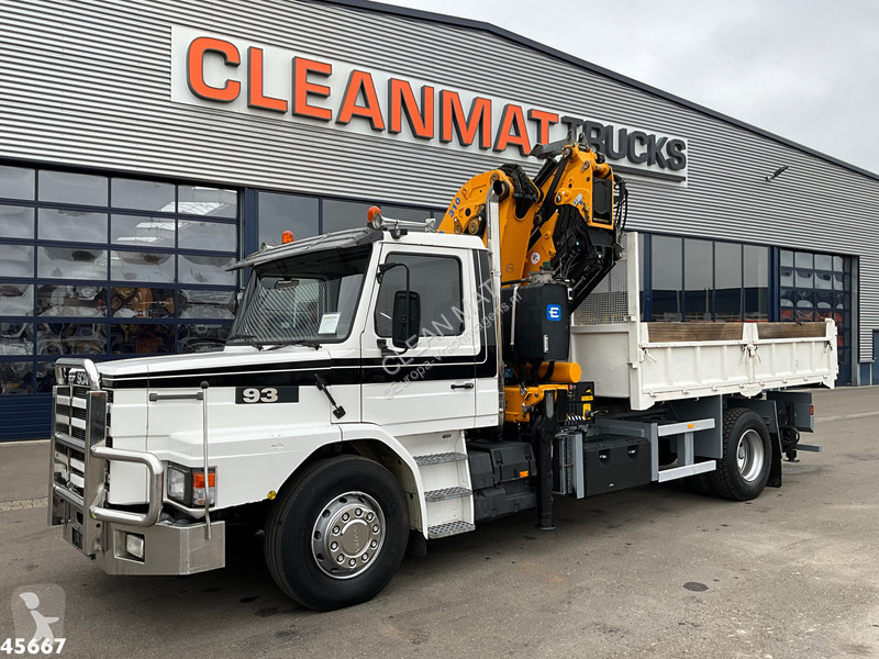 شاحنة Scania 93 4x2 Kipper met 31 onmeter...
