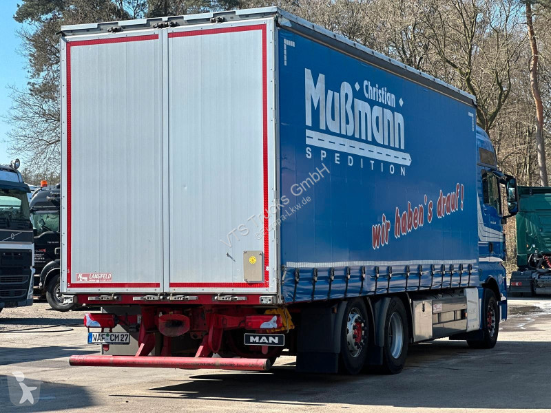 شاحنة MAN TGX 6x2 BL Plane & Retarder /EDSCHA