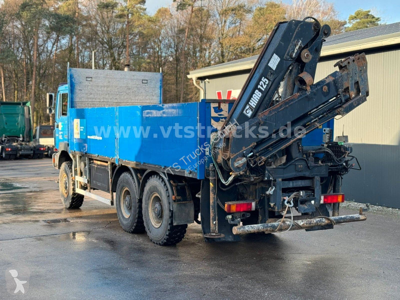 شاحنة MAN 6x6 Pritsche + HIAB-Ladekran
