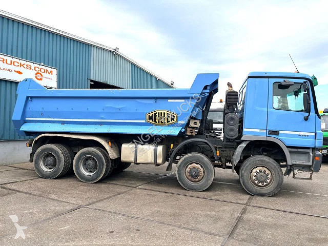 شاحنة Mercedes 4141 AK 8x8 MEILLER KIPPER...