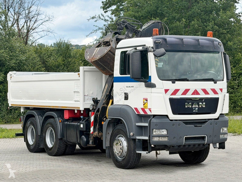 Камион MAN TGS *KIPPER 5,20 m + LIV L140NZ *...