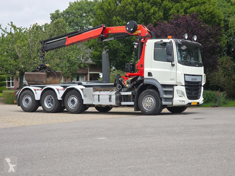 شاحنة DAF 410 FAQ PALFINGER CRANE 22TM!! REMOTE...