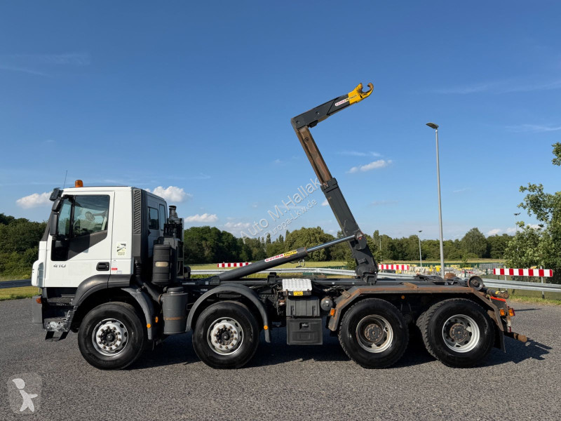 شاحنة Iveco TRAKKER 410 8x4 Palfinger Abrollkipper