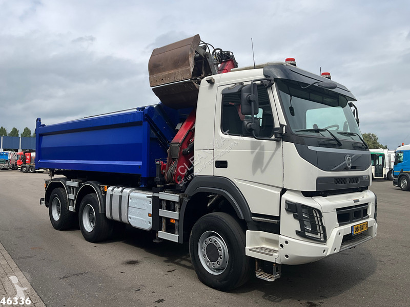 شاحنة Volvo FMX 460 6x6 Euro 6 HMF 16 Tonmeter...