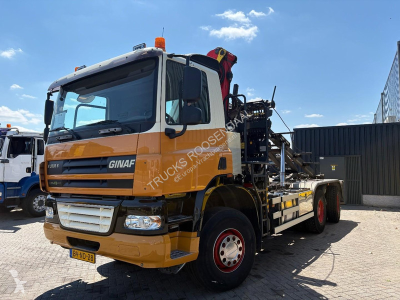 شاحنة Ginaf X 3335 S + PALFINGER E 165 Z + 6X6...