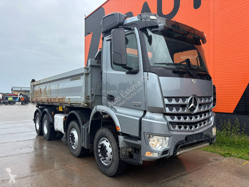 شاحنة Mercedes 3235 8x4 FULL STEEL / BOX L=6230 mm