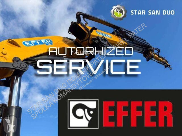 شاحنة Scania R490 8x2 EFFER 955 Fly Jib Winch...