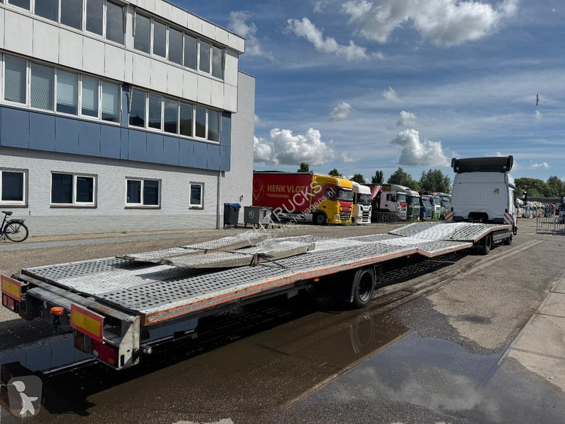 Camion Mercedes 824 + TRAILER 2008 DE REMA 1 AXLE