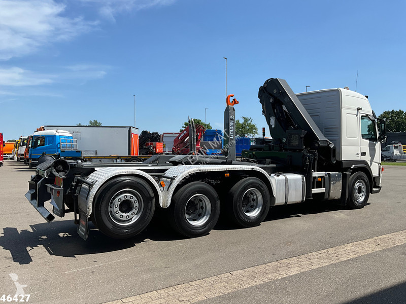شاحنة Volvo 480 8x4 Hiab 28 Tonmeter laadkraan