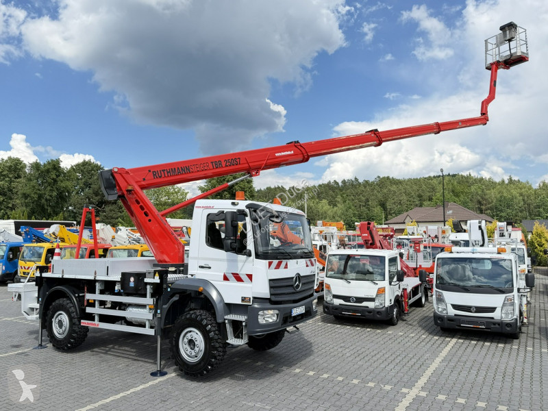 Camion Mercedes E6 4x4 Zwyżka RUTHMANN TBR250...