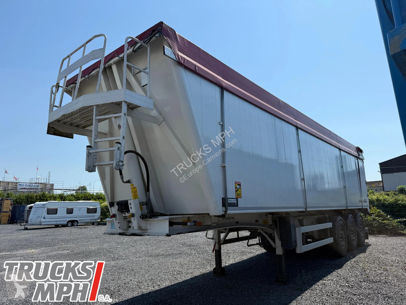 شاحنة Tisvol S3N 55m³ *FULL ALU*Porte...