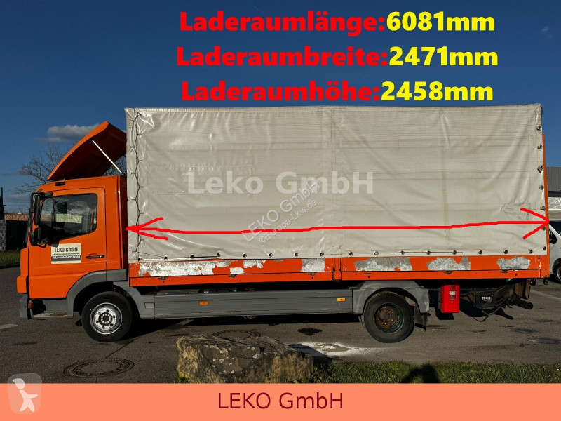شاحنة Mercedes 815 Plane und Spriegel