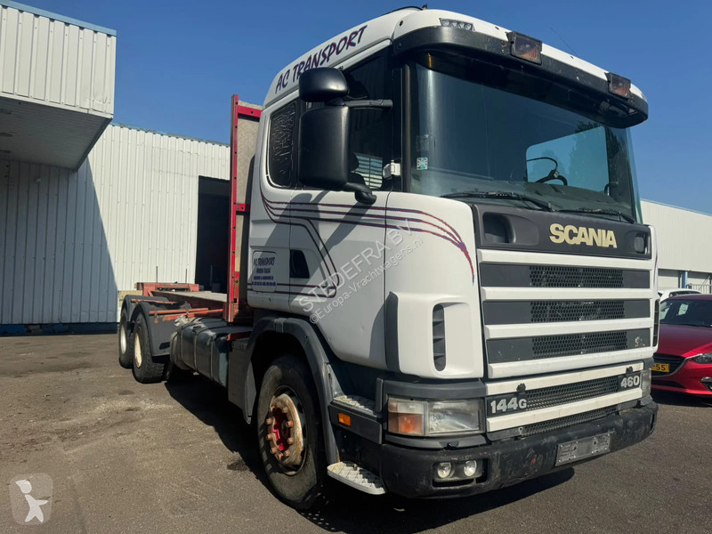 شاحنة Scania R144  460 , 6x4 , V8 , Spring...
