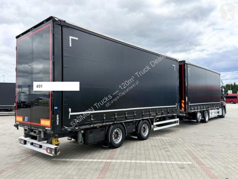 Хенгер Volvo FH 460 / ZESTAW TANDEM 120M3 /...