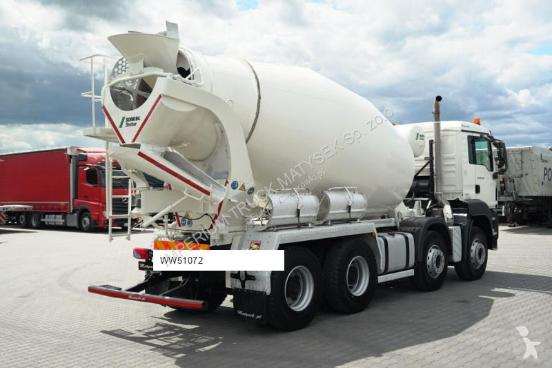 شاحنة MAN TGS 35.400 / 8x4 / BETONOMIESZARKA /...