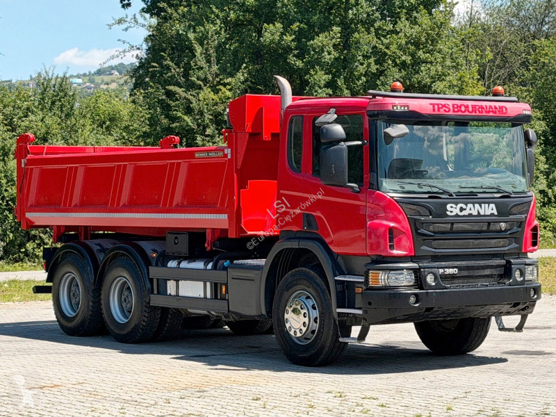 شاحنة Scania 360 Kipper 5,20m + BORDMATIC * 6x4...