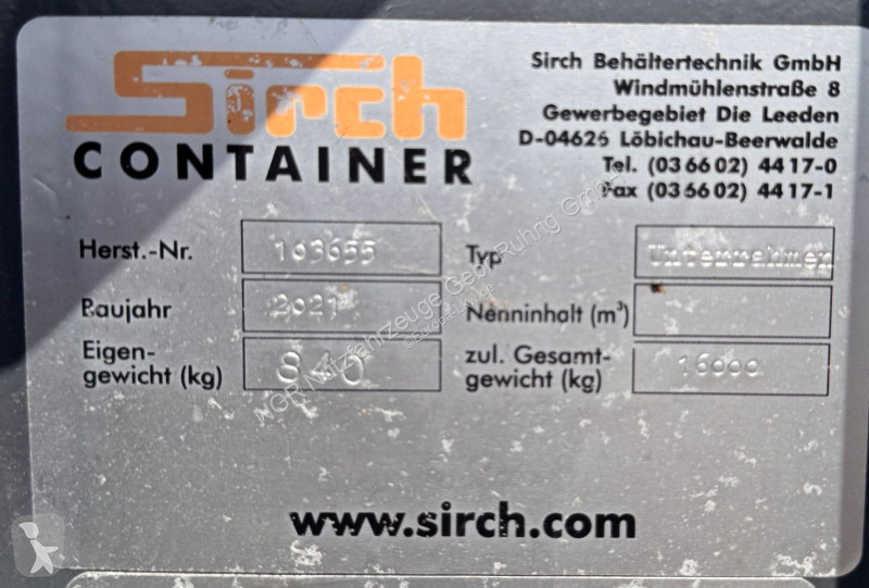 شاحنة  Abrollaufbau Salzstreuer Diesel Separat...