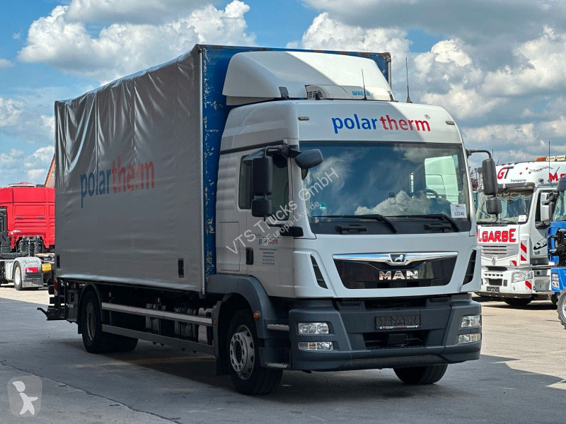 شاحنة MAN 18.340 4x2 BL Curtainsider/PALFINGER...