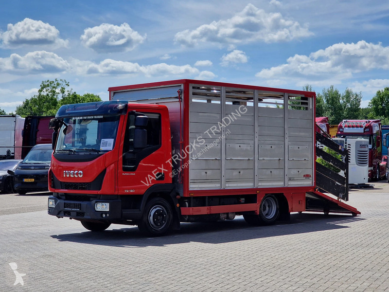 شاحنة Iveco 75.190 - Finkl Livestock 1 deck -...