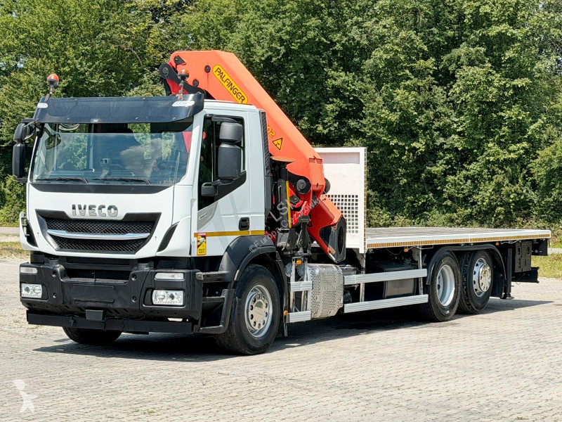 شاحنة Iveco 460 PRITSCHE 6,65m +KRAN +FUNK