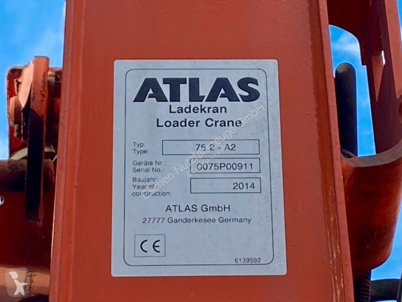 شاحنة MAN TGS 4x4 Atlas 75.2A2*Funk*Kommunalplatte
