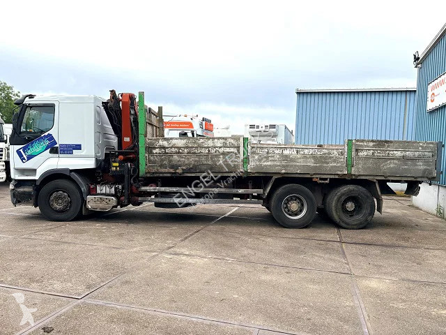 شاحنة Renault 385 .26G 6x2 PALFINGER / KIPPER...