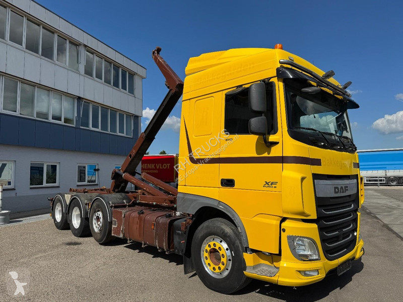 شاحنة DAF 510 8X2 EURO 6 + MEILLER 20 TON HOOKLIFT
