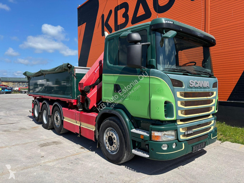 شاحنة Scania G 480 8x2/4 HMF 2620K YEAR 2018 /...