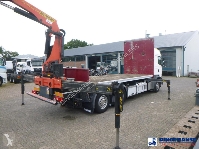 شاحنة Scania 450 6x2 + Palfinger PK27002-SH C +...