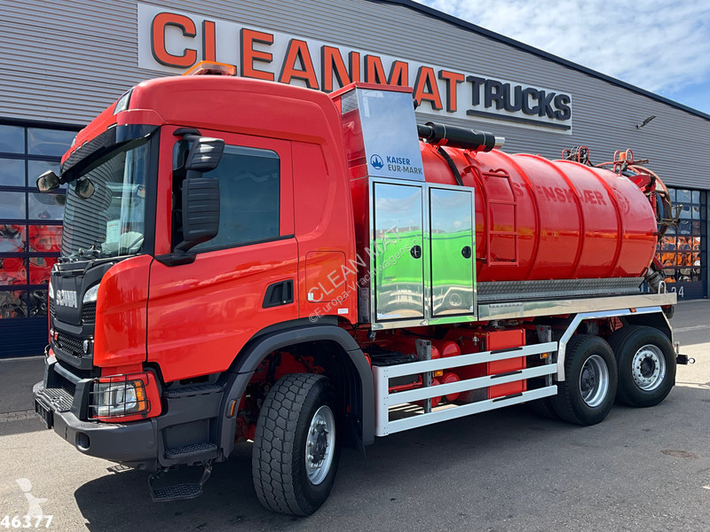 شاحنة Scania 450 XT 6x4 Euro 6 Kaiser 15m³...