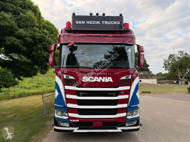 شاحنة Scania 500 Haakarm / retarder / vollucht...