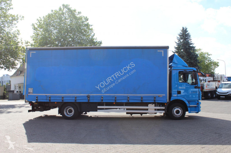 Camión MAN TGM 15.290 E6 Schiebeplane ACC LBW AHK