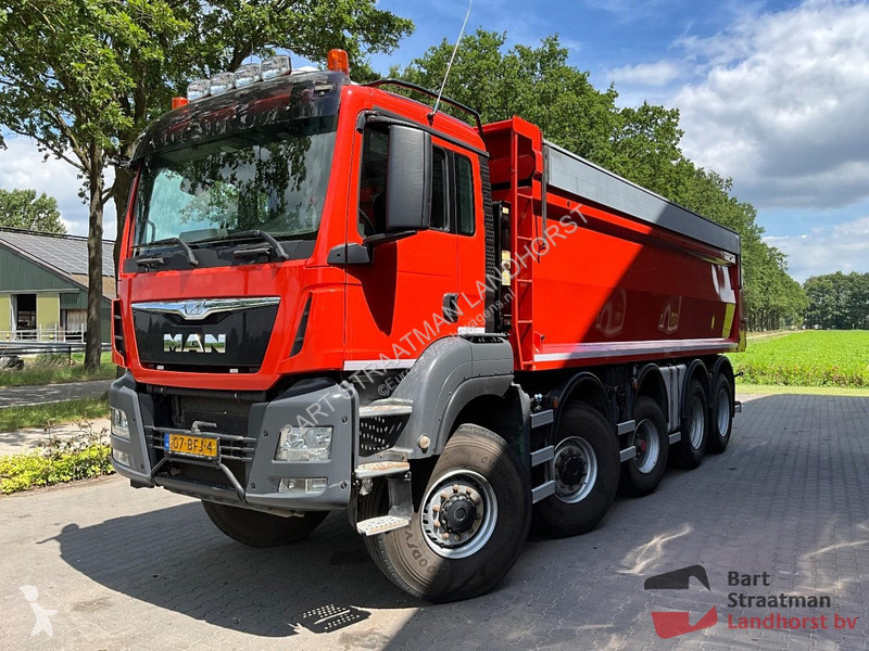 Lastbil MAN 10x8 bladvering, handgeschakeld met...