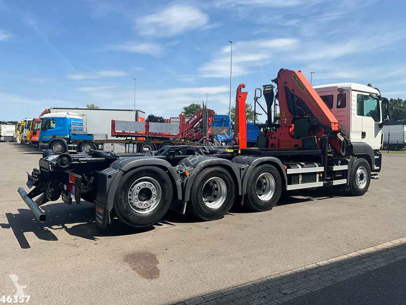 شاحنة MAN TGS 8x4 Palfinger 24 Tonmeter laadkraan