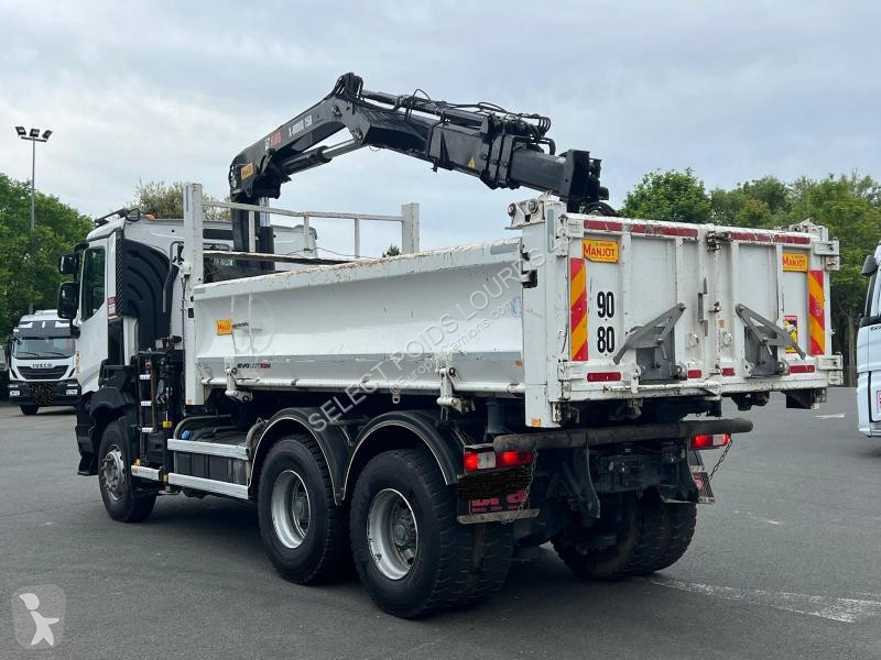شاحنة Renault 460 BIBENNE GRUE 6X4