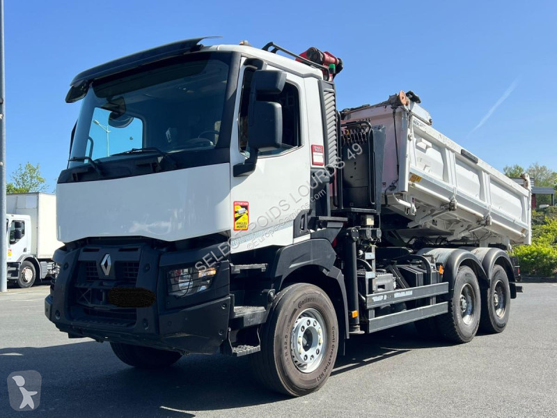شاحنة Renault 430 BIBENNE GRUE EN Z