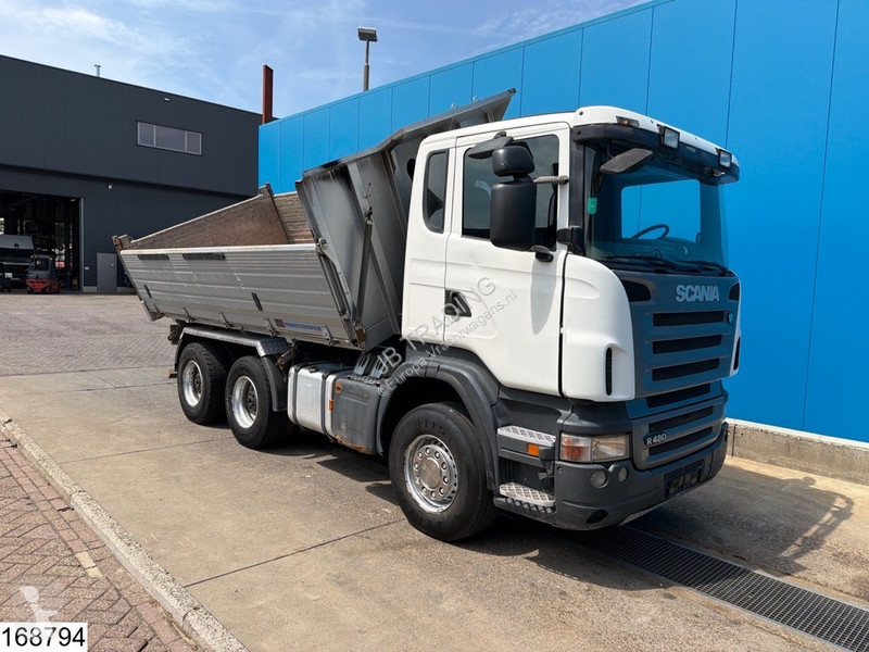 شاحنة Scania 480 6x4, etarder, Manual, Steel...