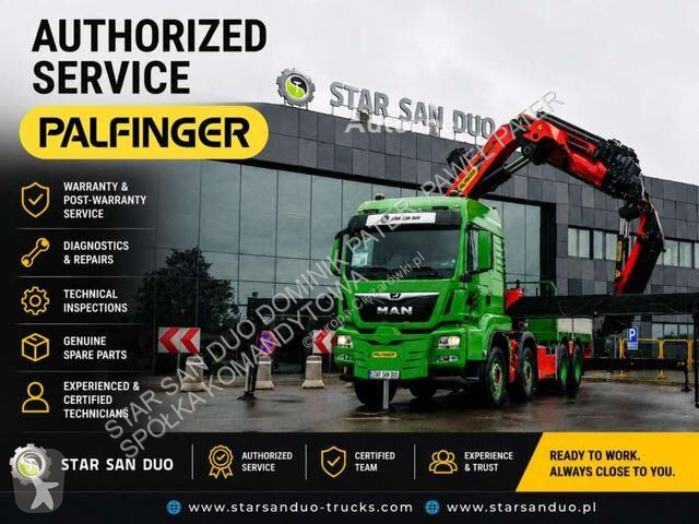 شاحنة Scania G440 6x4 PALFINGER PK 34002 SH Fly...